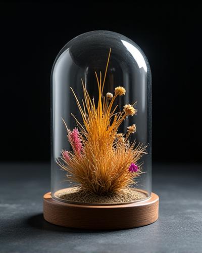 Fragment de Nature - Sculpture sous cloche