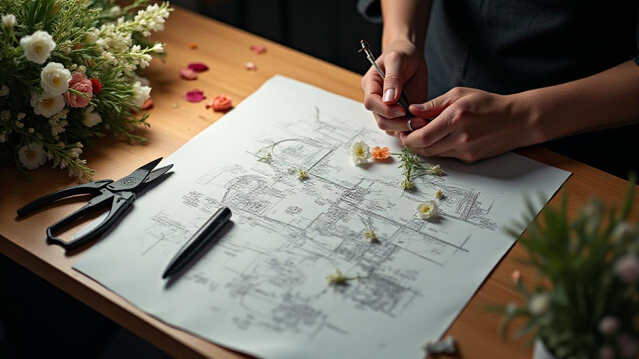 Aperçu vidéo installation florale