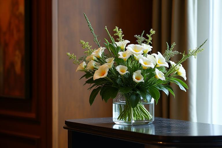 Installation florale Bauhaus au Scribe Paris